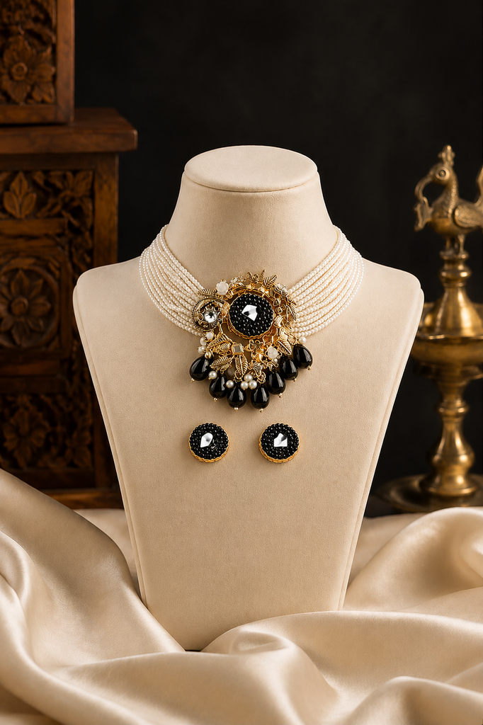Midnight Pearl Elegance Set