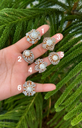 Pearl Luxe Crystal Ring Collection