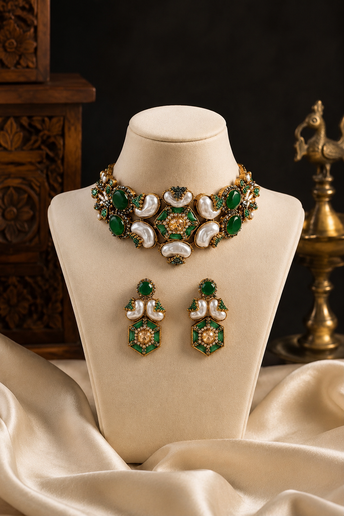Emerald Pearl Royale Set