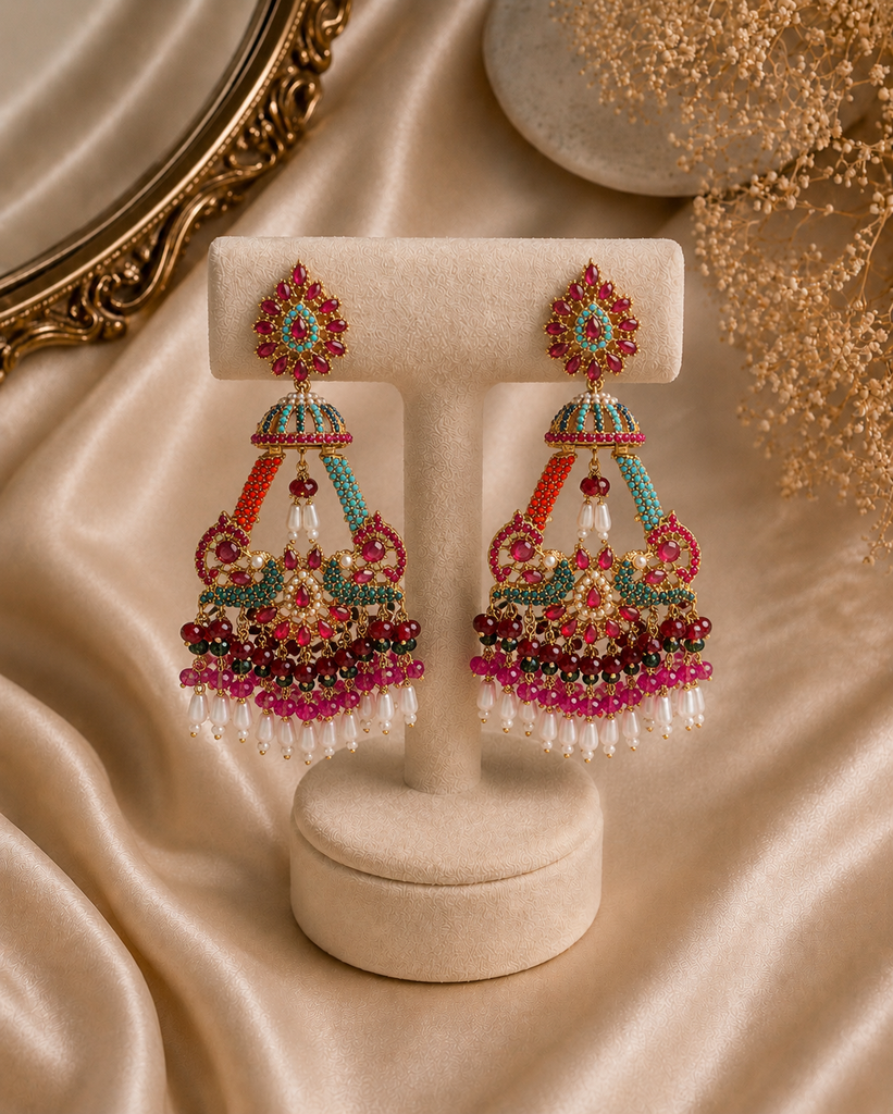 The Gulrang Royal Heritage Earrings