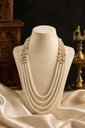 Imperial Chandni Multi-Layer Kundan Pearl Necklace