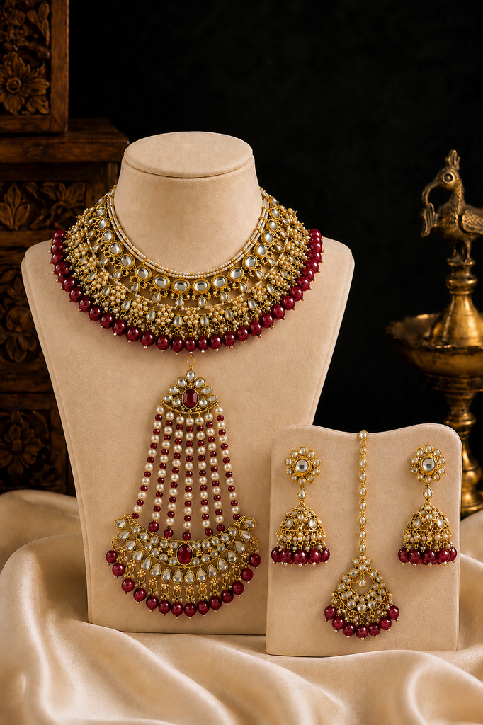 The Gulrukh Royal Kundan Set