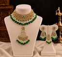 Emerald Royalty – Bridal Choker Set
