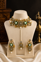 Nizam-i-Khas Pearl & Emerald Choker Set